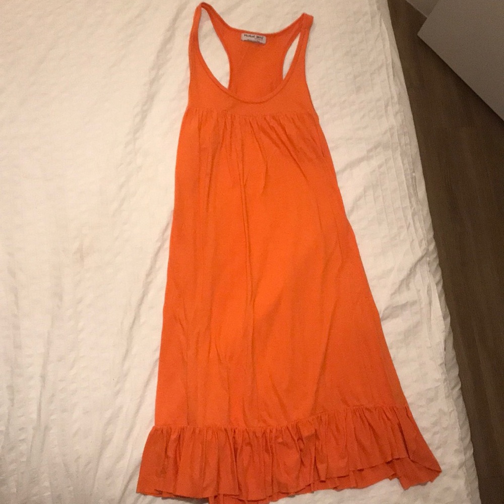 Racer back midi dress
